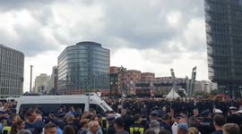 Germany: Thousands Take Part In Silent Demonstrations For Manheim Fallen Officer 3
