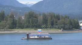 Harbour air seaplanes docked in Vancouver following dramatic crash and sinking incident