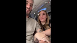 Woman's 1st airplane experience captures her nerves & courage in equal measure