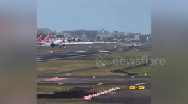 Dramatic near-miss: Two passenger planes avoid collision at Mumbai Airport