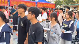 China: GAOKAO Third Day