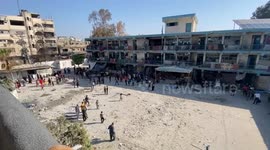 Gaza: At least 33 killed in Israeli attack on Gaza school