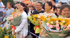 China: Gaokao End in China‘s Fuyang