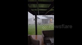 US: Severe Storms Hit Eastern Colorado With Strong Winds And Hail