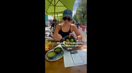 Paid for guacamole but had to make it myself with whole avocados in crested butte Colorado