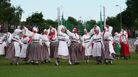 Dance celebration held in Virumaa, Estonia