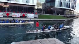 Cape Town celebrates Chinese Dragon Boat Festival with thrilling races