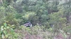 Nine killed and 33 injured amid 'terror attack' on bus in India