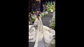 Wedding day at the 5star hotel in Seoul, South Korea