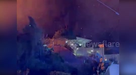 Devastating Fire Ravages Countryside of Acqualadrone and Sparta, Several Homes Evacuated