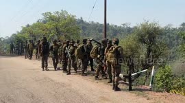 Army Searches continue near the area where a bus carrying pilgrims came under attack in the Reasi ,Jammu Kashmir