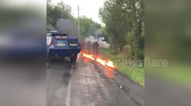 France: Law Enforcement Targeted with Mortars and Molotov Cocktails