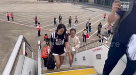 Dreams take off on unforgettable C919 flight from Hong Kong