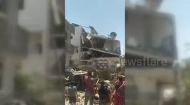 Gaza Strip: Israeli warplanes targeted a residential house in Khan Yunis, southern of the Gaza Strip