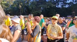 Brazil: Protesters demonstrate on Avenida Paulista against Lula