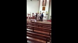 Priest Falls in Church