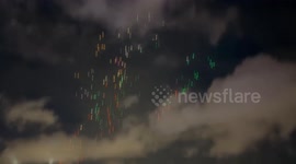 Hong Kong: Dragon Boat Festival 2024 Drone Show 2