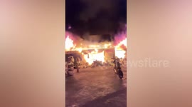 Bangkok market fire burns thousands of fish and parrots alive at pet stalls