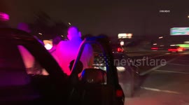USA: CHP Pursuit of Stolen Camaro in Baldwin Park