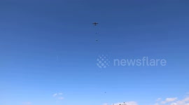 France: 1300 Service Members Jump to Commemorate D-Day 80th Anniversary