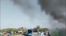 6 killed in road accident in Pakistan's Punjab