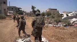 Palestine: Operations of the 98th Division in central Gaza Strip