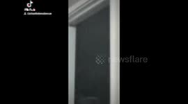 Bathroom doorway ghosts