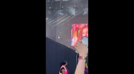 Chappell Roan preforms “Naked in Manhattan” dressed as The Statue of Liberty at Govball 2024