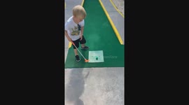 Casually Crazy Miniature Golf Hole-In-One