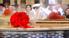 China: Dragon Boat Festival Food Carnival in Yichang