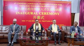 Nepal's tourism professionals continue to receive Chinese language training