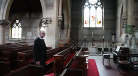 Hunt for thief caught on CCTV stealing £6k brass eagle from church