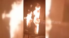 At least 41 killed as huge fire breaks out in building housing workers in Kuwait