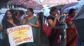 Sri Lanka: Teachers Union Protest in Colombo
