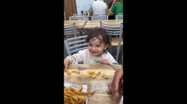 Boy's resonant laughter reflects the woodpecker's rhythmic chuckles