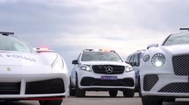 Turkey: Drugs Gang's GBP 3 Million Fleet Of Ferraris, Bentleys And Porsches Turned Into Police Cars