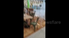 Mallorca: Palma Airport Flooded By Heavy Rains