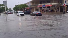 Spain: Flooded Streets In Palma