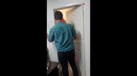 Coworker's ghastly 'The Nun' costume turns office into a horror movie set