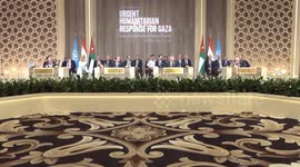 Jordan: World leaders call for humanitarian response for Gaza at conference in Jordan