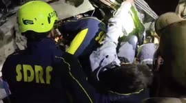 India: Bus plunges into gorge, SDRF rescues injured passengers