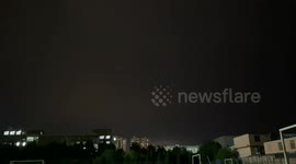 China: The Stunning Belt Lightning in Anyang