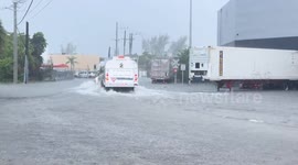 Flash Flood in Broward FL, USA