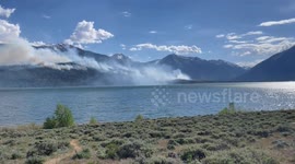 Wildfire at Mt. Elbert, Leadville