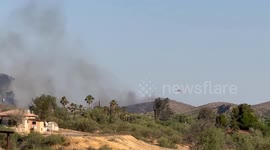 US: Rose Fire Prompts Road Closures, Evacuation Near Wickenburg, Arizona