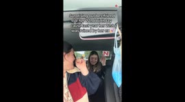 Girls surprise bestie with 'Hall of Fame' level present for 22nd birthday