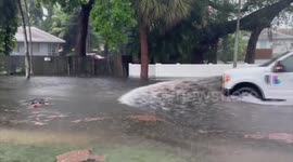 USA: Record Rainfall Causes Major Flooding In Dania Beach