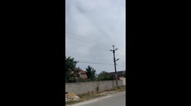 Unmanned aerial vehicle spotted over Kaspiysk, Dagestan