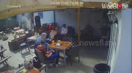 Woman almost creates big mess as her mobility scooter gets the zoomies