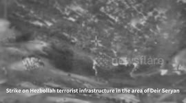 Lebanon: IAF fighter jets strikes Hezbollah infrastructure in the area of Deir Seryan